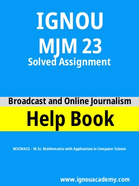 MJM 23 Solved Assignment