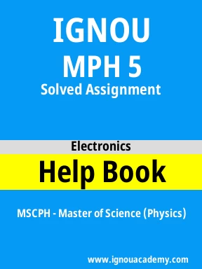 MPH 5 Solved Assignment