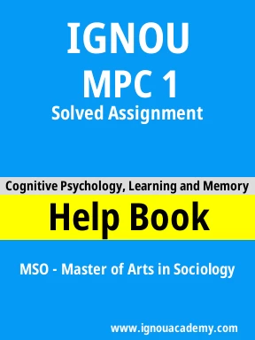 MPC 1 Solved Assignment