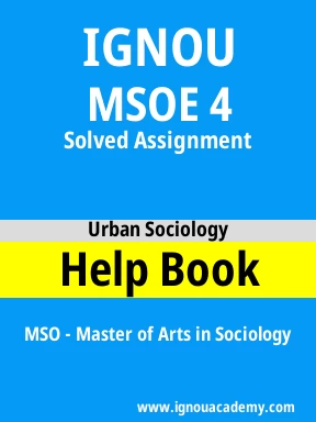 MSOE 4 Solved Assignment