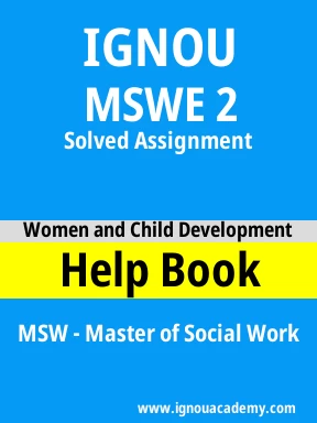 MSWE 2 Solved Assignment