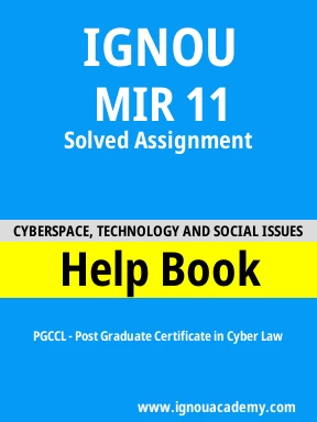 MIR 11 Solved Assignment