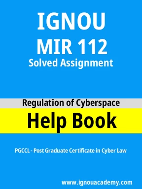 MIR 112 Solved Assignment