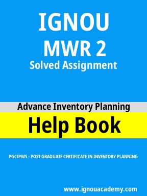 MWR 2 Solved Assignment