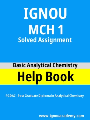 MCH 1 Solved Assignment