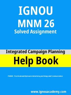 MNM 26 Solved Assignment