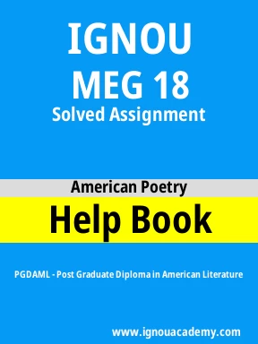 MEG 18 Solved Assignment