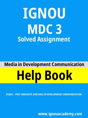 MDC 3 Solved Assignment