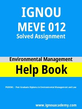 MEVE 012 Solved Assignment