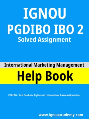 PGDIBO IBO 2 Solved Assignment