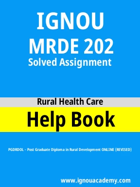 MRDE 202 Solved Assignment